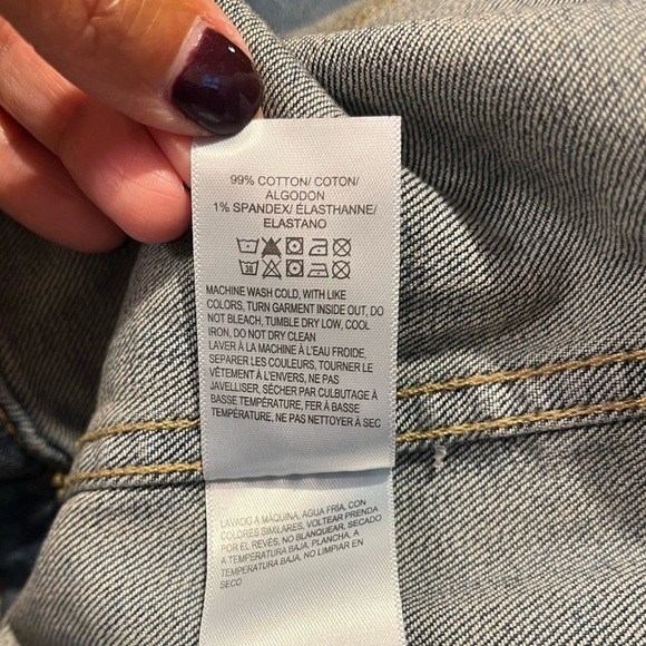 Lucky Brand Denim Jacket Sz S NWT - Picture 7 of 7